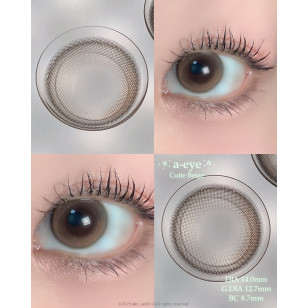 a-eye 1 Day 12 Cutie Beige ワンデーリフレア エーアイ キューティーベージュ